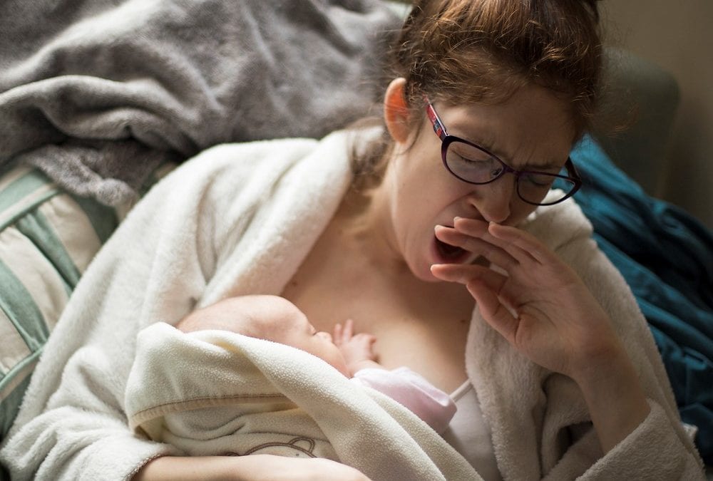 I put her down – she cries! I pick her up – she’s so heavy! Now what the heck shall I do?